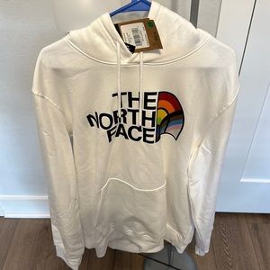 The North Face hooded sweatshirt